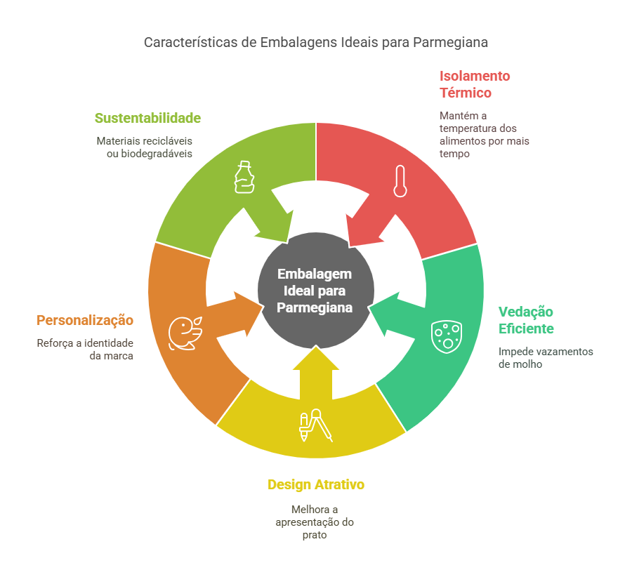 Embalagens para Parmegiana