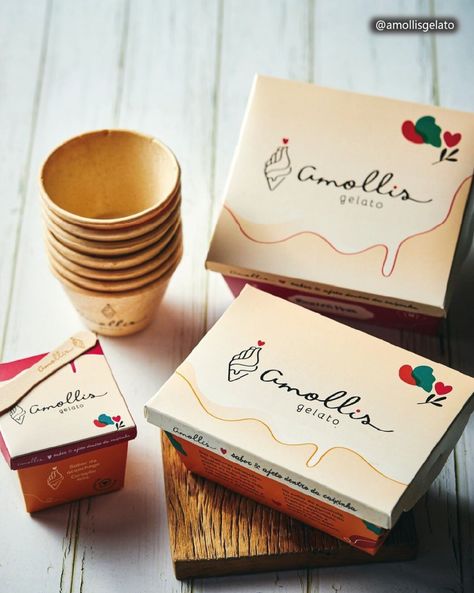 Embalagem para Sorvete, Gelato e Açaí