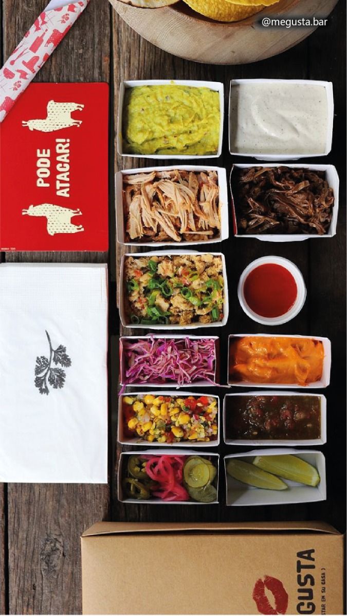 Embalagem para comida Mexicana